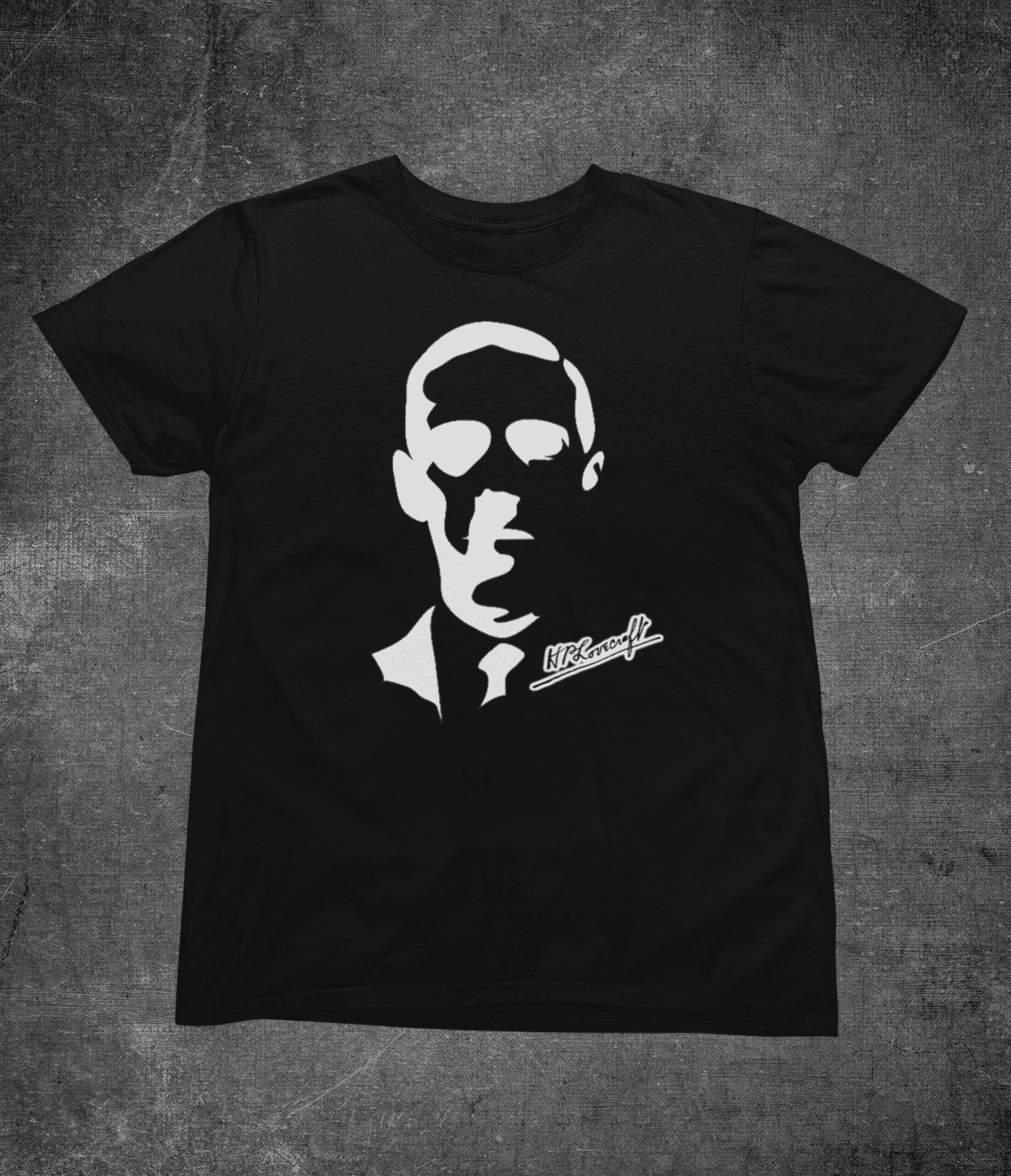 H. P Lovecraft Signature - Unisex T-shirt